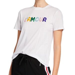 Rebecca Minkoff L’Amour Graphic Tee Size XXS